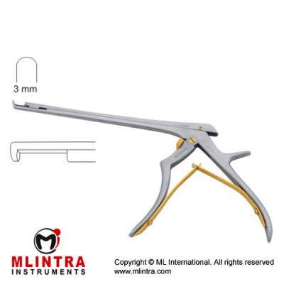 Ferris-Smith Kerrison Punch Detachable Model - Down Cutting Stainless Steel, 18 cm - 7" Bite Size 3 mm
